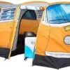 Merkloos Volkswagen Bus Tent - Oranje - 4 Persoons -Outdoor Kampeerwinkel 1200x651