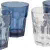 Bo-Camp 200 Ml - Mix & Match - 4 Stuks - 200 Ml - Blauw - Campingglas