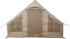 Opblaasbare Vier Persoons Tent Beige 300x200x210 Cm -Outdoor Kampeerwinkel 1200x676