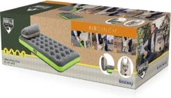 Bestway 1-Persoons Luchtbed Roll & Relax - 188 X 99 X 22 CM - Incl. 3-in-1 Reistas, Kussen En Handpomp - Binnen 50 Sec Opgeblazen - Binnen- En Buitengebruik -Outdoor Kampeerwinkel 1200x686