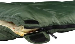 Skandika Vegas-R XXL Slaapzak - Mummieslaapzakken – Slaapzakken Volwassen – Maat XXL – Mummie Slaapzak - Unisex - Katoen, Luxe Kwaliteit, Koppelbaar, 3 Seizoenen, 220 X 110 Cm, -12° Tot -15°C, Outdoor Kampeerslaapzak – Ritssluiting Rechts - Groen -Outdoor Kampeerwinkel 1200x710 4