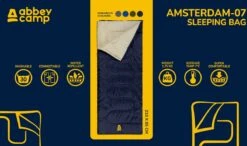 Abbey Camp Slaapzak Amsterdam-07 - Dekenmodel - 210 X 85 Cm - Groen -Outdoor Kampeerwinkel 1200x711 6