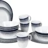 Bo-Camp - Servies - Classic - 16-Delig - Wit/Navy -Outdoor Kampeerwinkel 1200x717 5