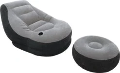 Intex Lounge Stoel - Ultra Lounge - Opblaasbaar - Grijs/zwart -Outdoor Kampeerwinkel 1200x727 4