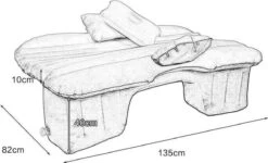 Merkloos Auto Reizen Opblaasbare Matras Luchtbed Camping Universele SUV Achterbank Couch (Grijs) -Outdoor Kampeerwinkel 1200x727 6