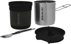 Stanley The Bowl + Spork Compact Cook Set 0.70L - Campingkookset - Stainless Steel -Outdoor Kampeerwinkel 1200x743 1