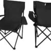 Campingstoel Vouwstoel Visstoel - Zwart - Draaggewicht 100kg -Outdoor Kampeerwinkel 1200x751 7