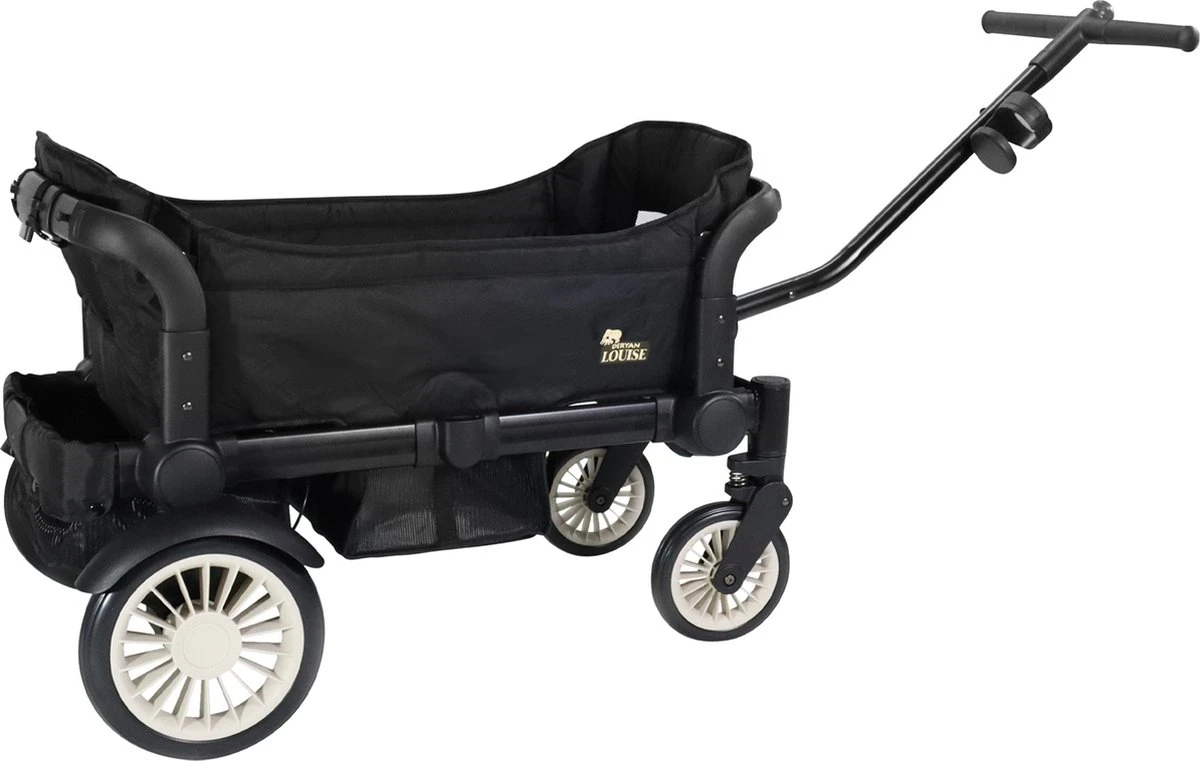 Deryan Luxe Sandy Bolderkar - Duo Buggy - Tandem Buggy - Opvouwbaar - Inklapbare Bolderwagen - Duo Kinderwagen - Zwart 12 Deryan Luxe Sandy Bolderkar - Duo Buggy - Tandem Buggy - Opvouwbaar - Inklapbare Bolderwagen - Duo Kinderwagen - Zwart - Afbeelding 10
