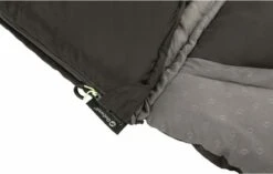 Outwell Slaapzak Contour Rits Links Zwart -Outdoor Kampeerwinkel 1200x763 1