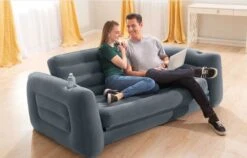 Intex Luxe Bankstel / Opblaasbare Slaapbank - 2-persoons - 203x224x66 Cm -Outdoor Kampeerwinkel 1200x767