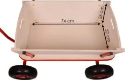 Benson Bolderkar - Bolderwagen Hout - Strandwagen - Kinderen - Boodschappenkar -Outdoor Kampeerwinkel 1200x769 8