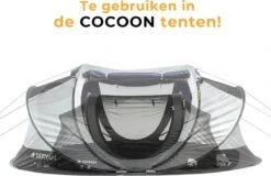 Deryan Luxe Pop-up Reisklamboe - Lichtgewicht 2 Persoons Klamboe – Geimpregneerd - Slaapcompartiment Voor Tent - Binnentent -Outdoor Kampeerwinkel 1200x779