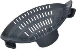 SensaHome- Siliconen Vergiet - Keuken Afgietdeksel - Afgiethulp - Siliconen - BPA Vrij - Grijs -Outdoor Kampeerwinkel 1200x782 8