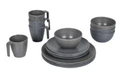 Bo-Camp Campingservies - 100% Melamine - 16-delig - Stone - Grijs -Outdoor Kampeerwinkel 1200x794 101