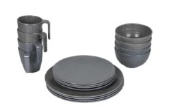 Bo-Camp Campingservies - 100% Melamine - 16-delig - Stone - Grijs -Outdoor Kampeerwinkel 1200x794 102