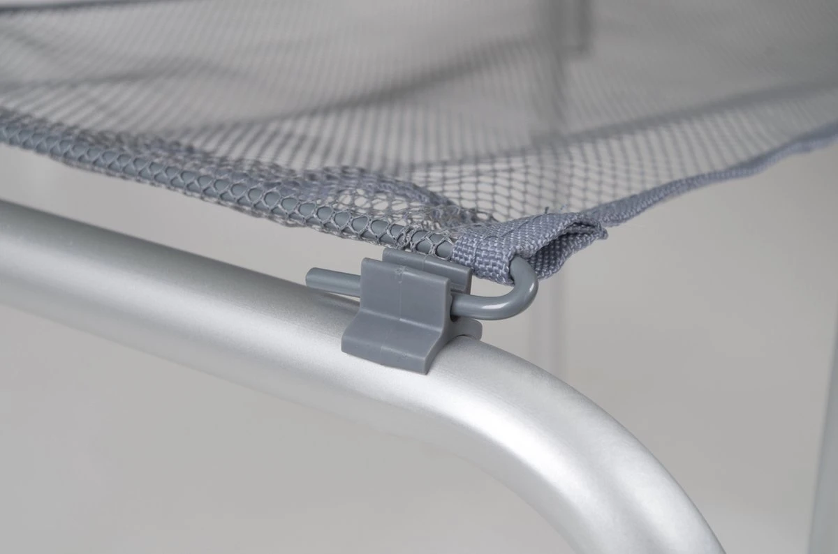 Bo-Camp Campingtafel - 100x60x70 - Grijs 5 Bo-Camp Campingtafel - 100x60x70 - Grijs - Afbeelding 3