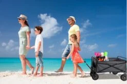 Hoogwaardige Bolderkar Opvouwbaar - Antraciet - Kinderen - Baby - Opslagkar - Bolderwagen - Tuinkar - Bolderkarren -Outdoor Kampeerwinkel 1200x800 266