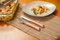 Di Solle Inova D - 6 Persoons Bestekset - Handige Opbergbak Met Raspdeksel - 26 Delig - Baby Pink -Outdoor Kampeerwinkel 1200x800 273