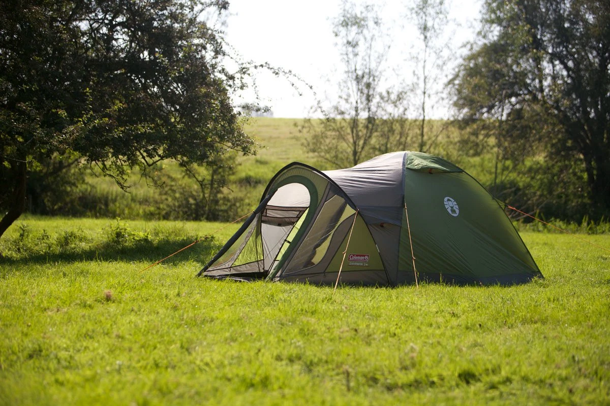 Coleman Darwin 3 Plus Koepeltent - 3-Persoons - Groen 11 Coleman Darwin 3 Plus Koepeltent - 3-Persoons - Groen - Afbeelding 9