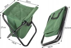Viskrukje - Visserstoel - Campingstoel - Toeristen Visstoel - Reiskruk - Zak Met Ritssluiting - Opvouwbaar - Draagbaar - 26 CM - Rheme -Outdoor Kampeerwinkel 1200x814 4