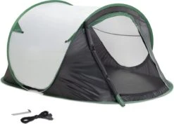 JEMIDI Tweepersoons Pop-up Tent - Opgooitent, Werptent Voor 2 Personen - Ideaal Als Festivaltent Of Kampeertent - Verschillende Kleuren -Outdoor Kampeerwinkel 1200x858 3
