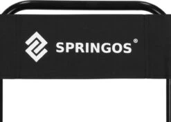 Springos Campingstoel | Kampeerstoel | Vouwstoel | Klapstoel | Zwart -Outdoor Kampeerwinkel 1200x860 3
