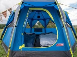 Coleman OctaGo Tent - Festival - 3-Persoons - Blauw/lime -Outdoor Kampeerwinkel 1200x900 10