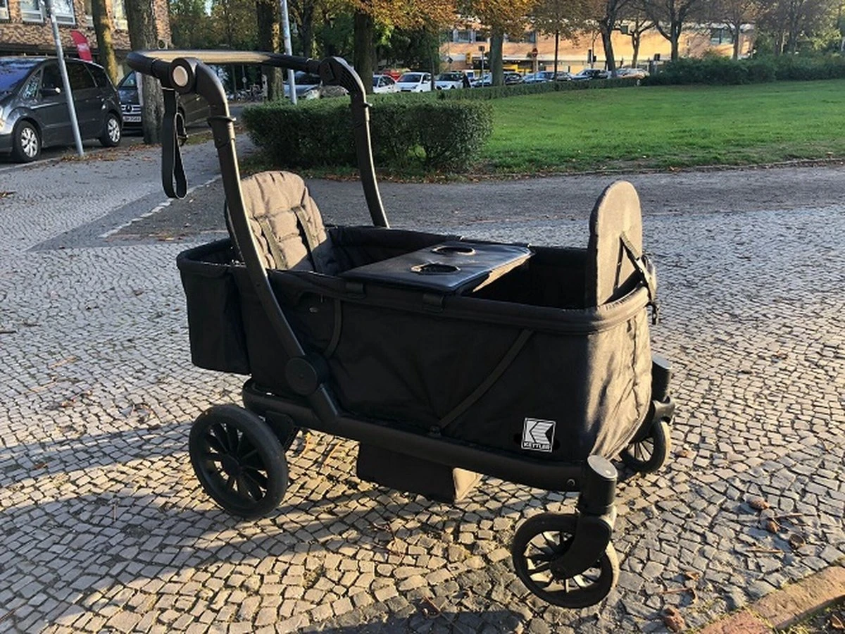 KETTLER Compact - Extra Optie - Dienblad Tbv Buggy/bolderwagen Compact - Zwart 5 KETTLER Compact - Extra Optie - Dienblad Tbv Buggy/bolderwagen Compact - Zwart - Afbeelding 3