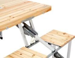 CAMPZ Fir Wood Picknicktafel, Bruin/grijs -Outdoor Kampeerwinkel 1200x937 2