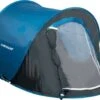Dunlop Pop Up Tent 220 X 120 X 90 Cm - Grijs/ Blauw - 1 Persoons -Outdoor Kampeerwinkel 1200x956 2