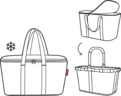 Reisenthel Coolerbag Koeltas - 20L - Dots Zwart -Outdoor Kampeerwinkel 1200x956 6