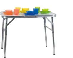 Merkloos Campingtafel - Opklapbaar - 75 X 55 X 70 Cm - Compact - Met Handvat -Outdoor Kampeerwinkel 1200x963