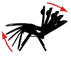 Crespo Relaxstoel - AP-232 Air-Deluxe - Grijs (86) -Outdoor Kampeerwinkel 1200x965