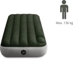 Intex Luchtbed - Downy - Formaat: Cot - B76 X L191 X H25 Cm - Ingebouwde Voetpomp- Met Reparatieset -Outdoor Kampeerwinkel 1200x971