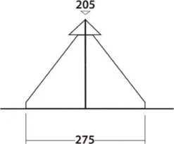 Easy Camp Tent Bolide 400 - Rood - 4 Persoons -Outdoor Kampeerwinkel 1200x991
