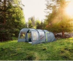 Coleman Vail 4L Tunneltent - Familie Tent - 4-Persoons - Grijs/Groen -Outdoor Kampeerwinkel 1200x996