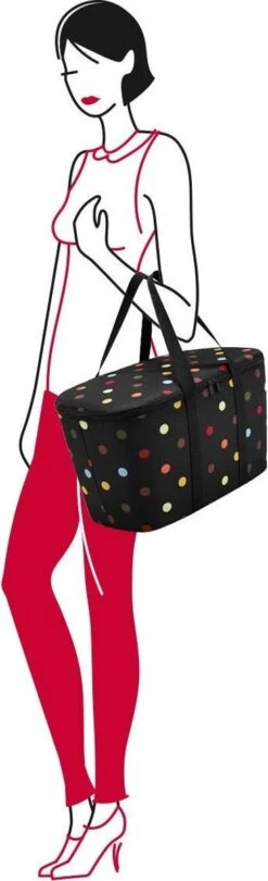 Reisenthel Coolerbag Koeltas - 20L - Dots Zwart -Outdoor Kampeerwinkel 366x1200
