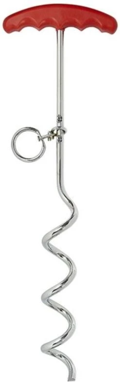PROPLUS Pro Plus Aanlegspiraal - Hondenpen Met Handvat En Ring - Lengte 39 Cm -Outdoor Kampeerwinkel 379x1200 1
