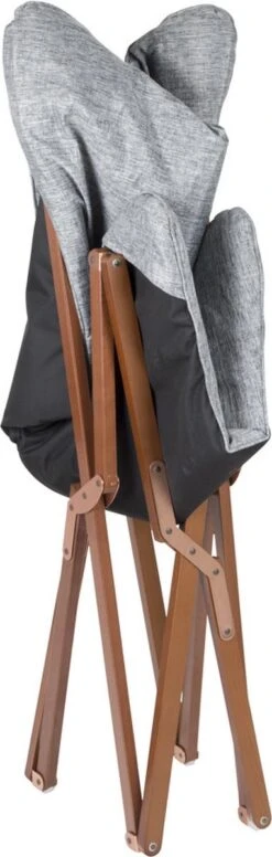 Bo-Camp - Urban Outdoor - Relaxstoel - Bloomsbury - L - Oxford Polyester - Grijs -Outdoor Kampeerwinkel 382x1200