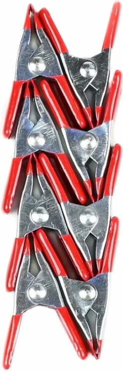 Benson Metalen Veerklem - 50 Mm - 8 Stuks -Outdoor Kampeerwinkel 398x1200