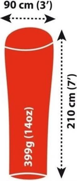 Sea To Summit - Reactor Extreme Thermolite® Mummy Liner - Lakenzak - Extra Verwarmend - Rood -Outdoor Kampeerwinkel 512x1200 1