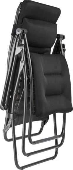 Lafuma RSX XL Clip Air Comfort - Relaxstoel - Verstelbaar - Inklapbaar - Zero Gravity - Acier -Outdoor Kampeerwinkel 516x1200