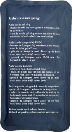 Platte Koelelementen - 3 Stuks - Hot / Cold Pack - 10 X 20 Cm - 180 Gram - Coolpack / Icepack - Voor Bij Blessures / Koeltas -Outdoor Kampeerwinkel 656x1200