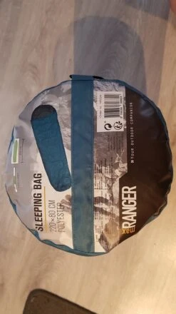 Max Ranger - XL Mummieslaapzak Blauw 220 X 80 Cm - Extra Grote Mummieslaapzak - XL Mummie Slaapzak Blauw -Outdoor Kampeerwinkel 674x1200 1