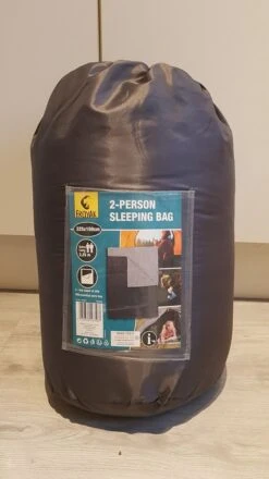 Froyak - 2-persoons Slaapzak XXL Grijs 225 X 150 Cm - Tweepersoonsslaapzak - Tweepersoons - Slaapzak -Outdoor Kampeerwinkel 674x1200 2