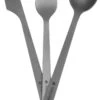 Navaris Campingbestek Van Titanium - Set Met Vork, Mes En Lepel - Bestekset Voor Onderweg En Op Reis - Inclusief Karabijnhaak En Bewaarzakje -Outdoor Kampeerwinkel 687x1200 1