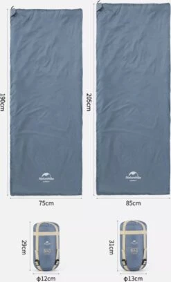 Naturehike® Slaapzak - Lichtgewicht - 205*85cm - Compact - Waterdicht - 3 Seizoenen Slaapzak Lente, Zomer & Herfst - Outdoor - Slaapzakken Volwassen & Kinderen -Outdoor Kampeerwinkel 726x1200