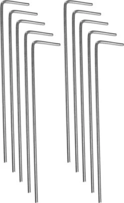 Springos Tentharingen | Haringen | Grondpennen | Staal | 10 Stuks -Outdoor Kampeerwinkel 734x1200 2