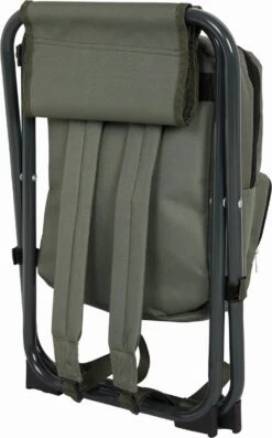 Capture Outdoor, "Traveller OX-37" Camping Kruk Met Rugzak, Opvouwbaar, Lichtgewicht, Verstelbare En Gevoerde Draagriemen, … -Outdoor Kampeerwinkel 746x1200