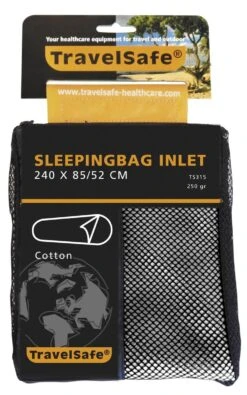 Travelsafe Cotton Inlet Mummy Slaapzak - Wit -Outdoor Kampeerwinkel 751x1200 1